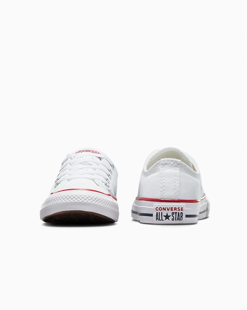 Zapatillas Bajas Converse Chuck Taylor All Star Classic Niño Blancas | PE E287L5